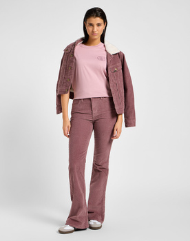 DAMSKA KOSZULKA LEE SMALL LOGO TEE PRETTY PLUM 112355197