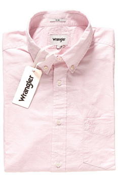 KOSZULA WRANGLER LS 1PKT BUTTON DOWN PEPPA PINK W58833NU6 112129605