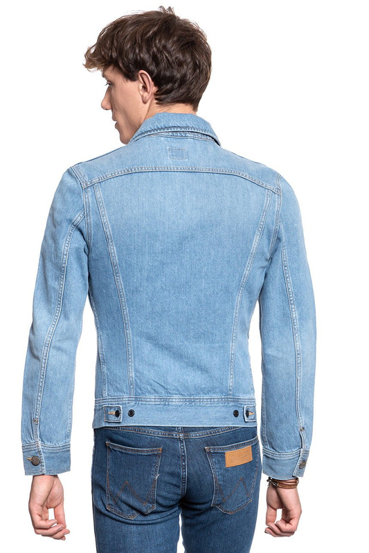 KURTKA JEANSOWA LEE SLIM RIDER FLICK LIGHT L89RLJIR 112123879