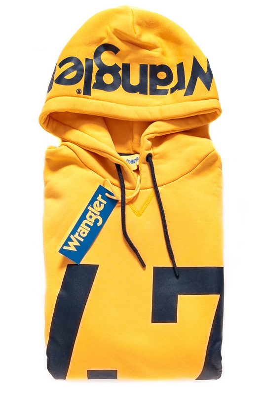 WRANGLER B&Y LONG HOODY AMBER YELLOW W6076ICUY 112130438