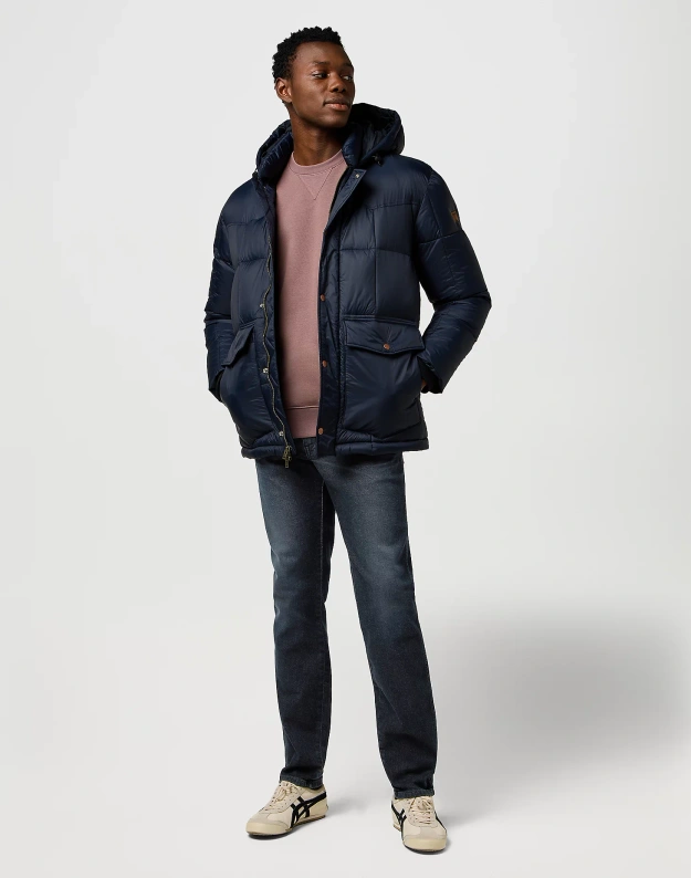 Męskie Spodnie Jeansowe Wrangler River Shadow Dive 112373026