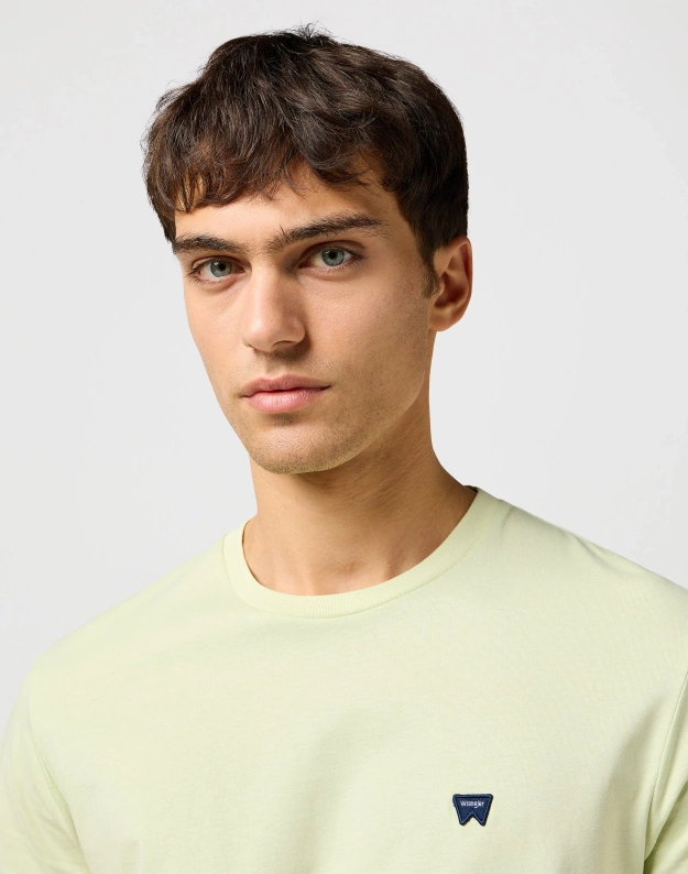 MESKA KOSZULKA WRANGLER SIGN OFF TEE SEAFOAM GREEN 112362681