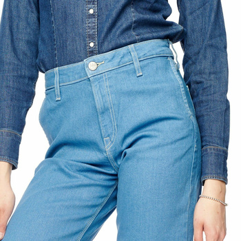 SPODNIE DAMSKIE LEE WIDE LEG INDIGO INDIGO L31GEZFG 112107107