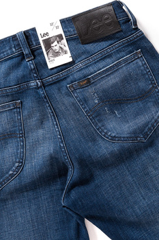 LEE RIDER BLUE DESTROYED L701LGJVA