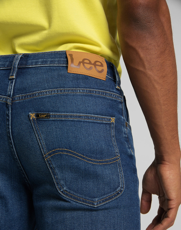 LEE BROOKLYN STRAIGHT MĘSKIE SPODNIE JEANSOWE MID WORN IN RAY L452NOWH 112110169