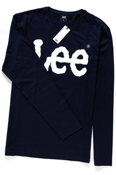 LEE LOGO TEE LS MIDNIGHT BLUE L63TAIDB