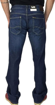 LEE KNOX MĘSKIE SPODNIE JEANSOWE JEANSY DARK WORN L713DERG