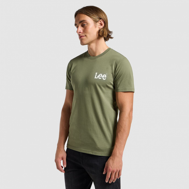 MESKA KOSZULKA LEE MEDIUM WOBBLY LEE TEE OLIVE GROVE 112364537