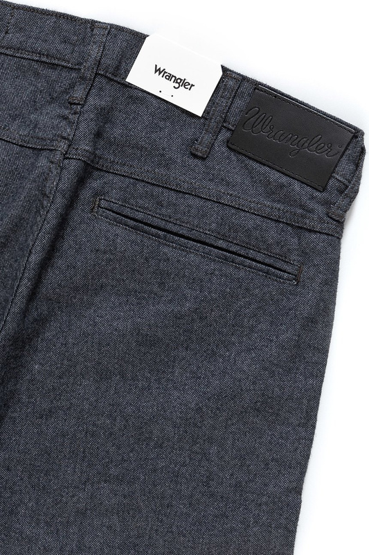 WRANGLER LARSTON CHARCOAL BLACK W18SDY19U SAMPLE