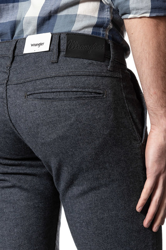 WRANGLER LARSTON CHARCOAL BLACK W18SDY19U SAMPLE