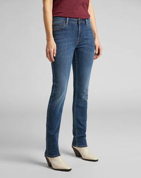 LEE ELLY DAMSKIE SPODNIE JEANSOWE DARK ABERDEEN L305SIMX 112139785
