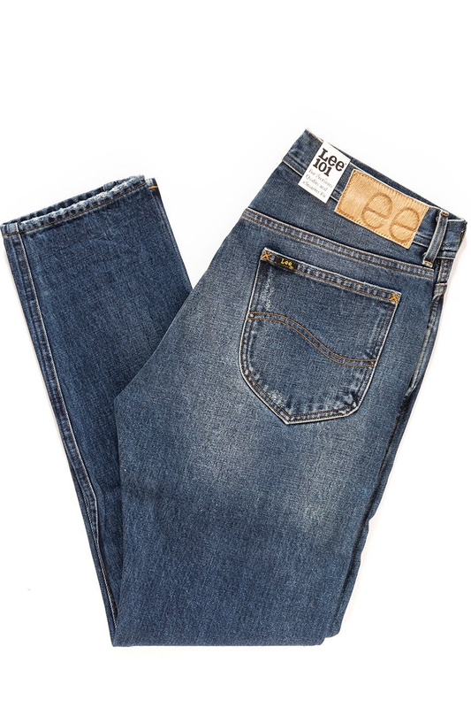 LEE 101 TAPERED YARN DYED INDIGO L97516KF