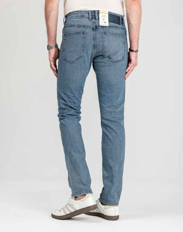 Męskie Spodnie Jeansowe Tom Tailor TTJOSH REGULAR Stone Blue Denim 1048363 10141