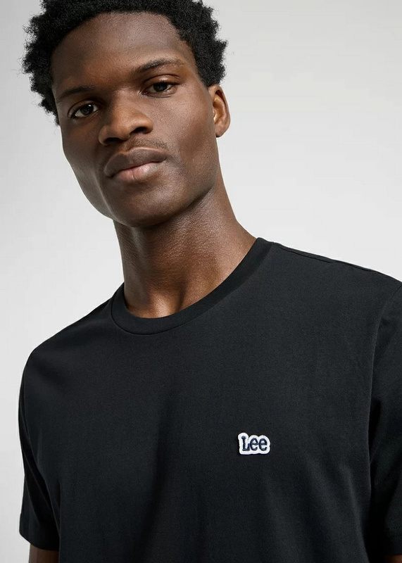 MESKA KOSZULKA LEE SS PATCH LOGO TEE UNIONALL BLACK 112367186