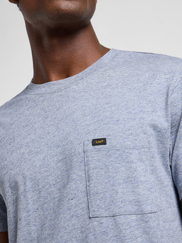 LEE MĘSKA KOSZULKA ULTIMATE POCKET TEE BLUE MELE 112365384