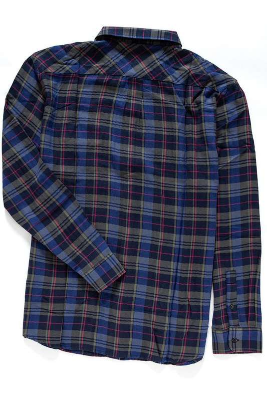 KOSZULA WRANGLER LS 1PKT FLAP SHIRT NAVY W5932T935 112129739