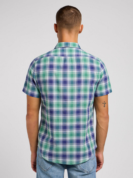 LEE MĘSKA KOSZULA LEE LEE BUTTON DOWN SS DANDY GREEN 112349961