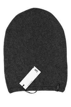 LEE OVERSIZED BEANIE DARK GREY MELE LW104806