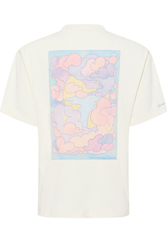 Męski T-shirt MUSTANG Unisex T-Shirt Collab Whisper White 1014956 2013