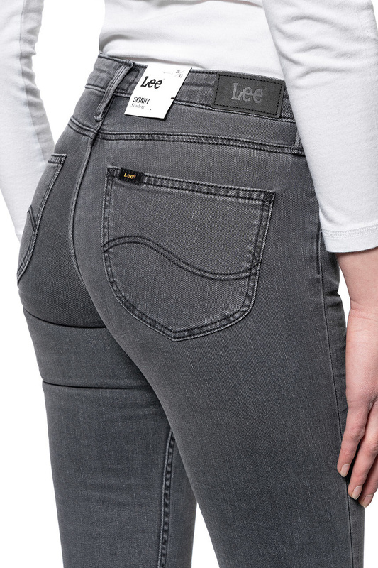 DAMSKIE SPODNIE JEANSOWE LEE SCARLETT RAVEN GREY L526YGCE 112111950