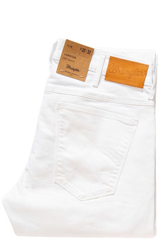 WRANGLER SPODNIE MĘSKIE LARSTON WHITE LIGHT W18SMJ91R