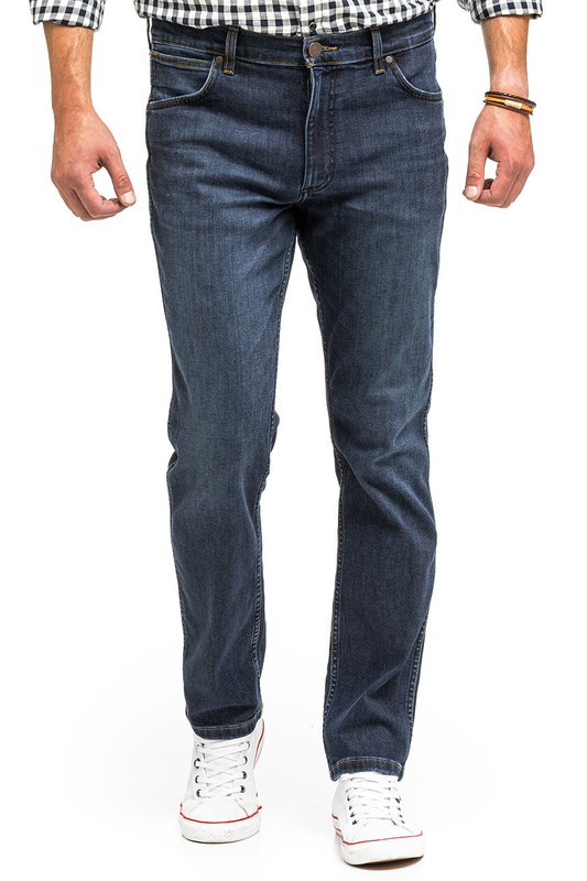 WRANGLER GREENSBORO MĘSKIE SPODNIE JEANSOWE ELECTRIC RODEO W15Q3521J 112320135
