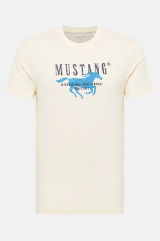 Męski T-Shirt Mustang Style Austin Whisper White 1016484 2013