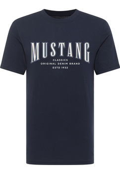 Męski T-Shirt Mustang Style Alex Dark Sapphire 1017335 4136