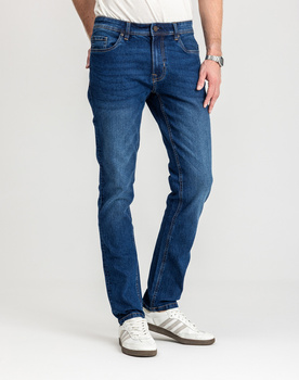 Męskie Spodnie Jeansowe Marcus Sebb 2216 Blue ink.  14-200303