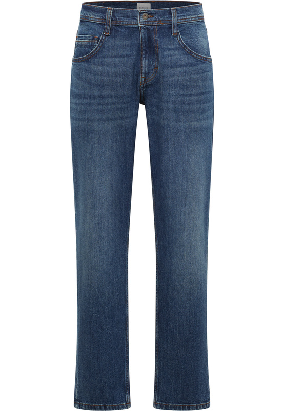 Męskie Spodnie Jeansowe Mustang Style Denver Straight Denim Blue 1017236 5000 883