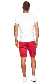 KRÓTKIE SPODENKI WRANGLER CHINO SHORT SCARLET RED W14AMM14A 112126566
