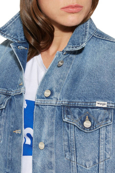 WRANGLER TRUCKER JACKET MID STONEWASH W4070599E  SAMPLE