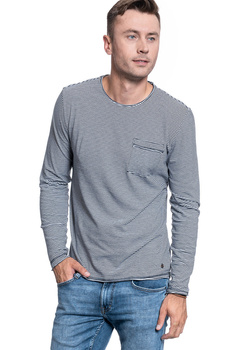 MĘSKI LONGSLEEVE MUSTANG ADRIAN C STRIPED FineStripe 1007860 11397