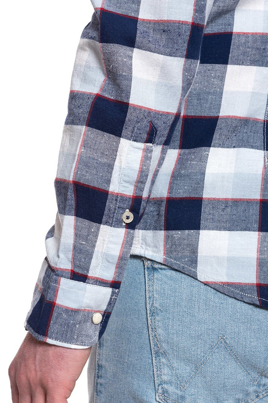 LEE LEE WESTERN SHIRT BLUEPRINT L643NVLH 112115397