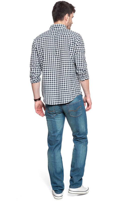 LEE COOPER SPODNIE MĘSKIE GREEN WASH LCJF001