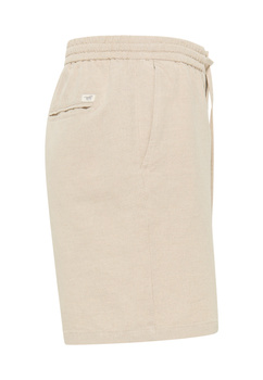 Męskie Szorty Mustang Style Linen Jogger Shorts Whisper White 1015146 2013