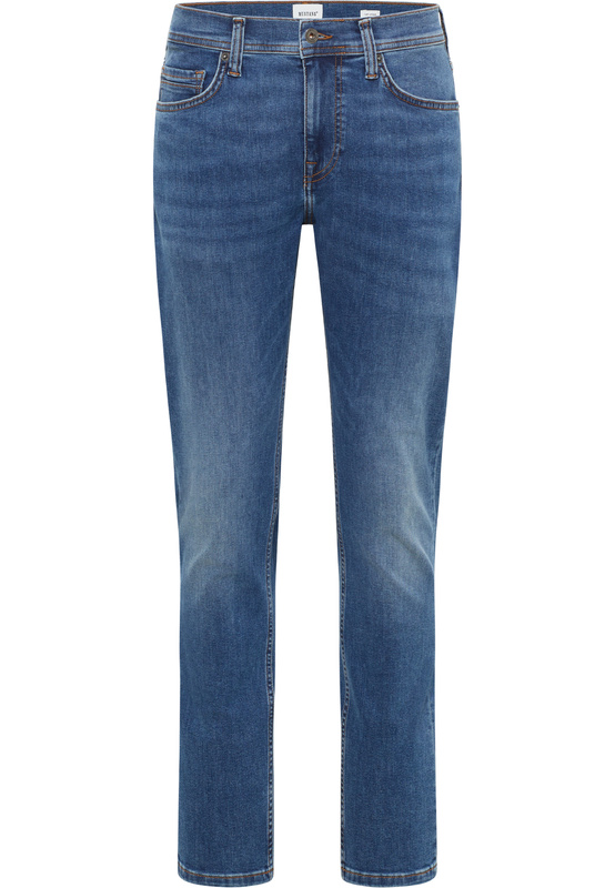 Męskie Spodnie jeansowe Mustang Style Vegas Slim Denim Blue 1016424 5000 583