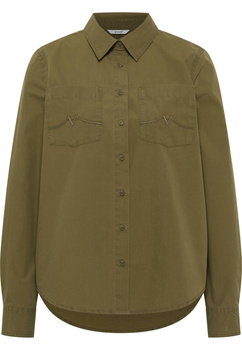 Damska Koszula Jeansowa Mustang Style Killeen Winter Moss 1015963 6470