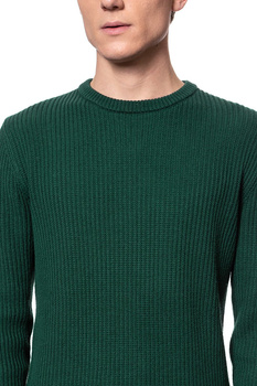 MĘSKI SWETER WRANGLER STRUCTURAL CREW PINE W8B1PNG01 112132381