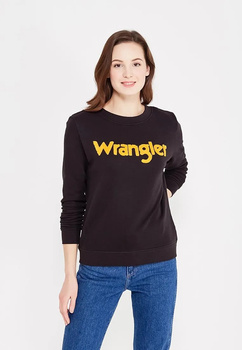 WRANGLER LOGO SWEAT BLACK W6058HY01 112130402