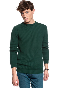 MĘSKI SWETER WRANGLER STRUCTURAL CREW PINE W8B1PNG01 112132381