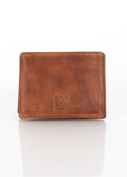 MUSTANG Denimo High Wallet Side Opening MĘSKI SKÓRZANY PORTFEL POJEMNY NA KARTY PREMIUM 