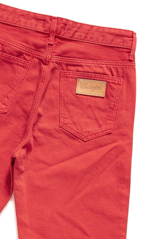 WRANGLER CROPPED STRAIGHT RED W229DM23K SAMPLE