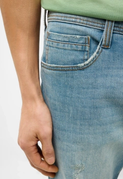 Męskie szorty Mustang Style Denver Shorts Denim Blue 1016590 5000 313