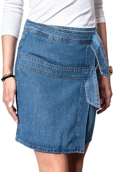 SPÓDNICA JEANSOWA MUSTANG Wrap Skirt 1007016 5000 680