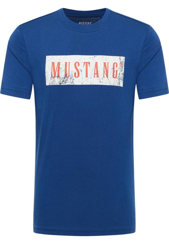 Męski T-Shirt Mustang Style Austin Navy Peony 1016274 5445