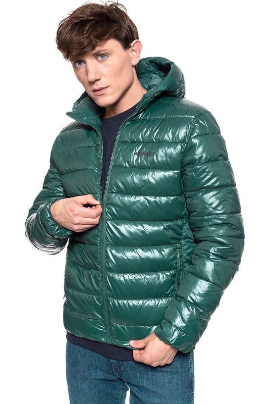 KURTKA ZIMOWA WRANGLER PUFFER JACKET PINE W4A0XTG01 112129061