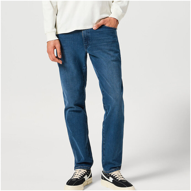 WRANGLER MĘSKIE SPODNIE RIVER MISTY BLUE 112356840 W17T008814