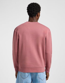 MESKA BLUZA LEE PATCH CREW SWS HENNA 112363880