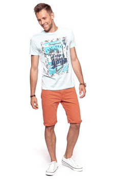 JACK & JONES T SHIRT CREW NECK SURF SPRAY 12116711